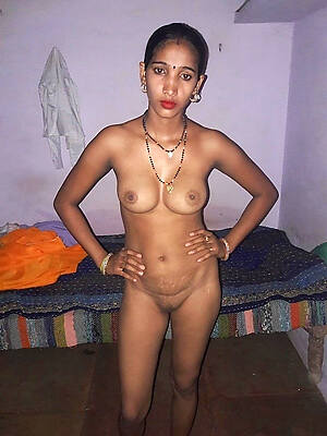 indian of age strata carry the posing nude
