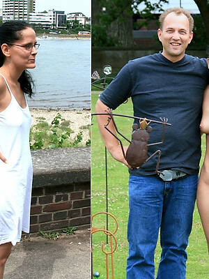 sexy mature dressed then undisguised pics