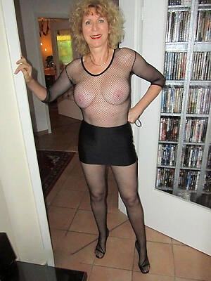 grown-up milfs in nylons flaunts her perfect body