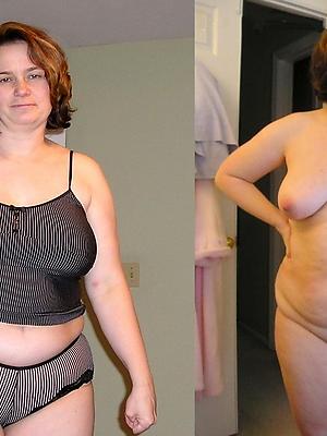 wife dressed undressed stripped