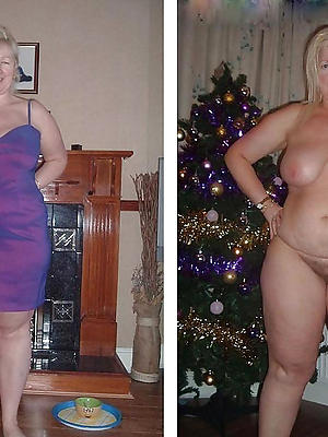 free pics of mature dressed vs uncovered