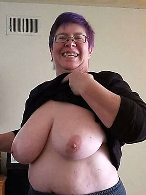 large adult boobs displaying her pussy